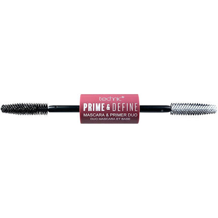 Technic Cosmetics Prime & Define Mascara & Primer Duo - Black