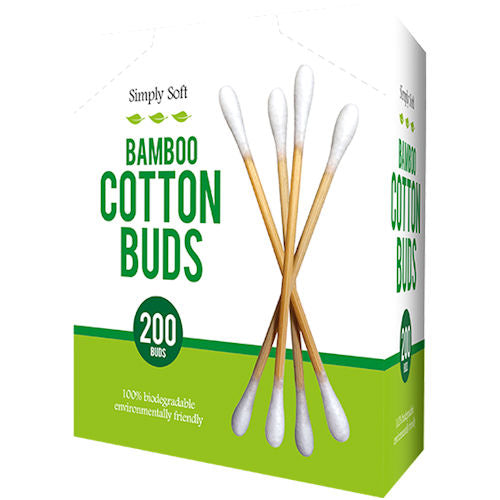 Bamboo Cotton Buds - 200 Pack