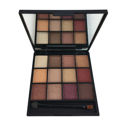 Body Collection 12 Colour Classic Eyeshadow Palette - Merlot