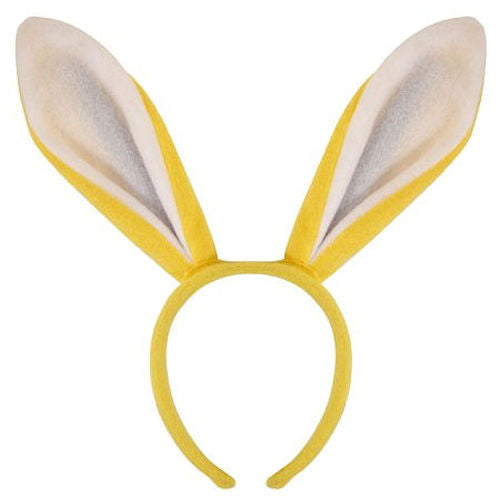 Easter Bunny Ears Headband - Yellow