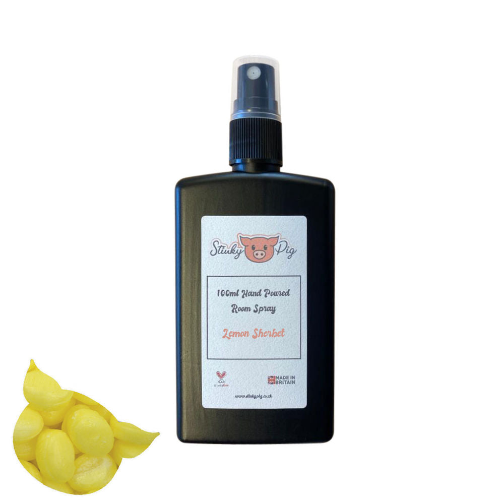 Stinky Pig Highly Scented Medium Room Spray - 100ml Lemon Sherbet