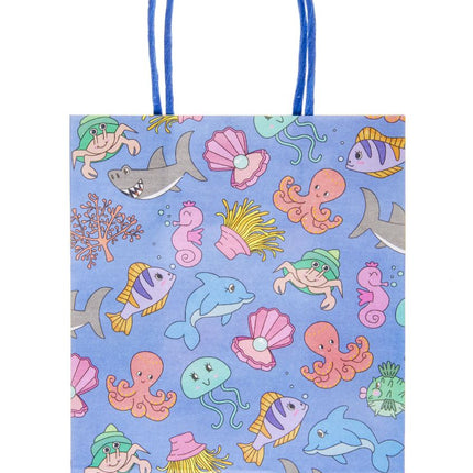 Sea Animal Paper Gift Bag - Single