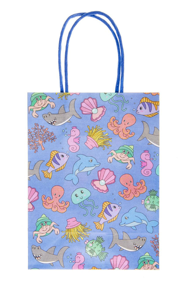 Sea Animal Paper Gift Bag - Single