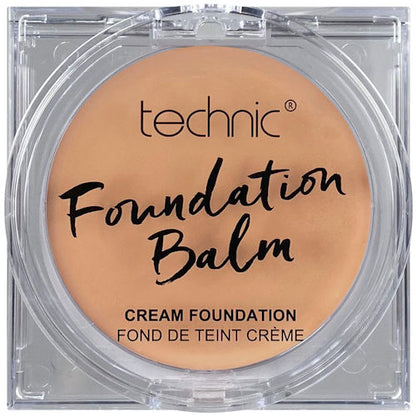 Technic Cosmetics Full Coverage Water Resistant Foundation Balm Fawn - Makeup Beauty Long-lasting Foundation