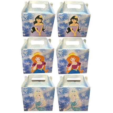 Ice Princess Lunch Boxes - 6 Pack