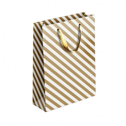 Gold/Silver Patterned Large Gift Bag