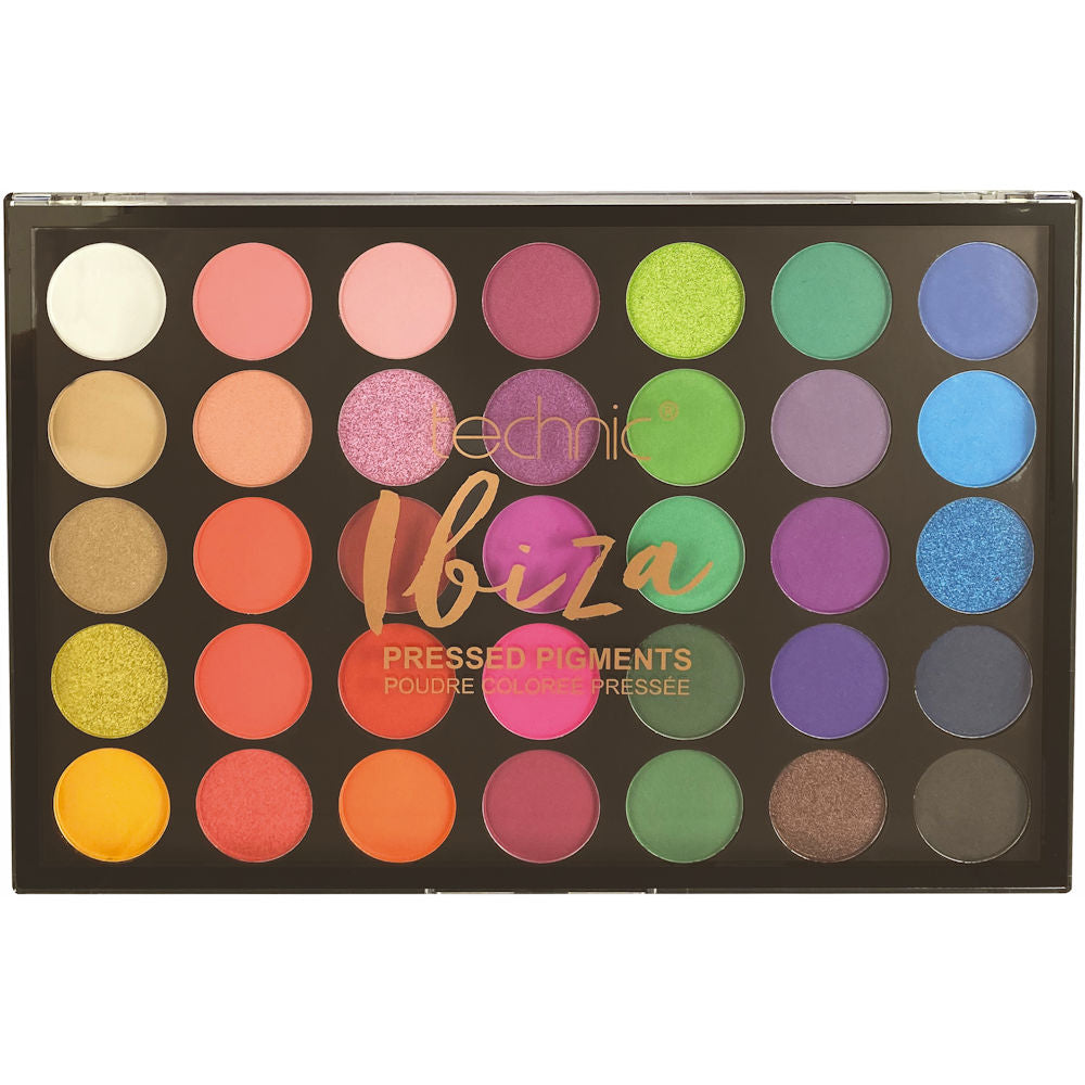 Technic Cosmetics 35 Colour Eyeshadow Palette - Ibiza