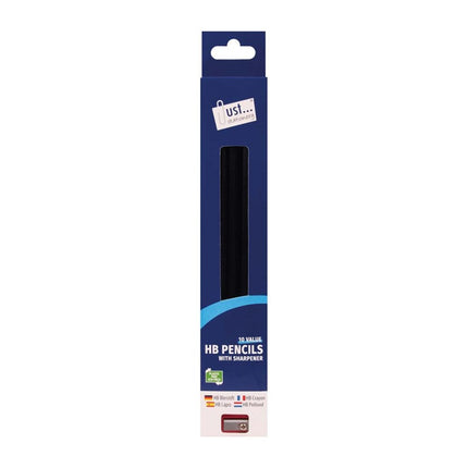 10 HB Pencils & Sharpener
