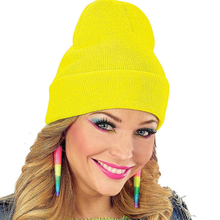 Beanie - Neon Yellow