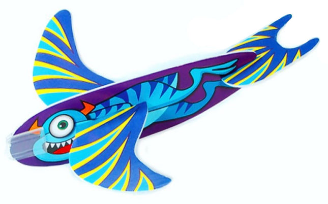 Monster Polystyrene Plane Gliders - 6 Pack