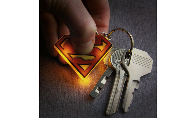 Superman Light Up Keyring