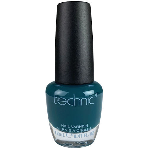 Technic Cosmetics Glossy Nail Polish Dark Blue - Neptune