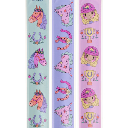 Horse Slap Bracelets - 6 Pack