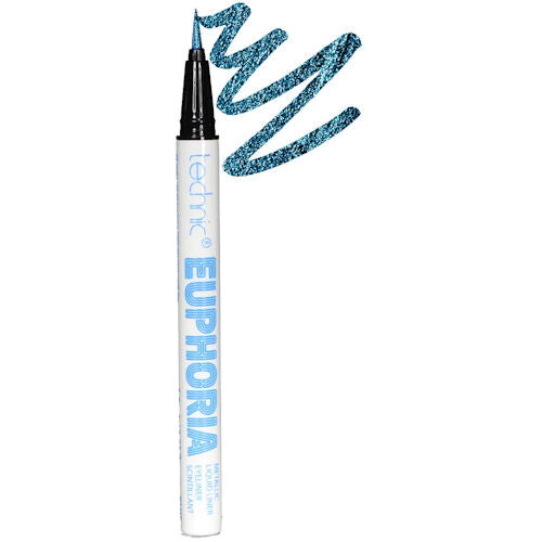 Technic Cosmetics Euphoria Metallic Liquid Liner - Blue