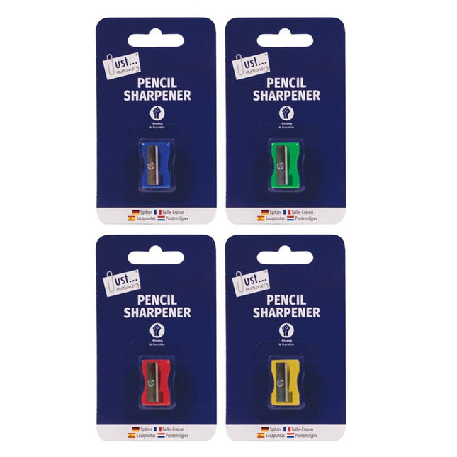 Coloured Plastic Pencil Sharpener