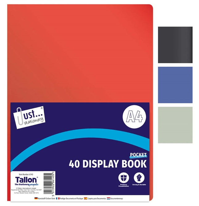 40 Pocket A4 Display Book