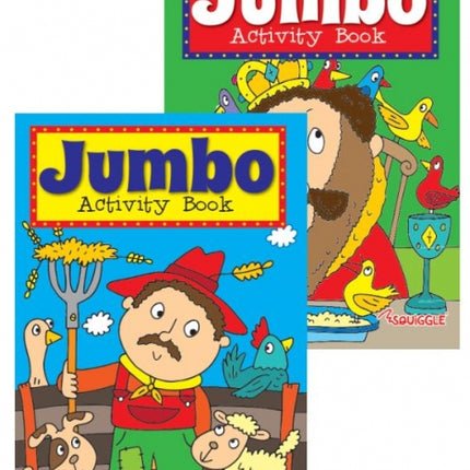 A4 Jumbo Activity Book