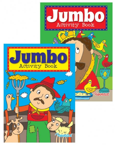 A4 Jumbo Activity Book