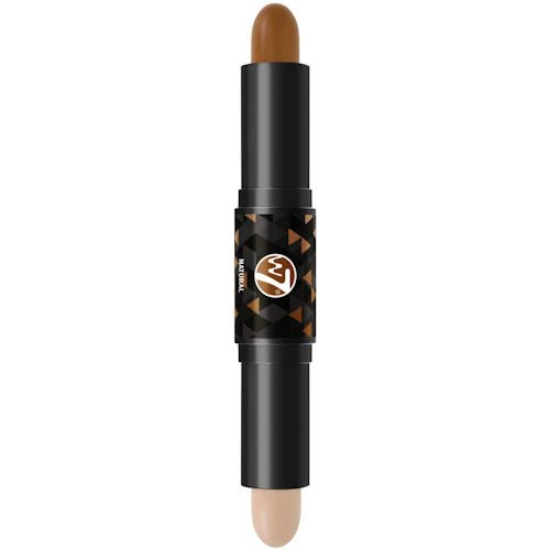W7 Cosmetics Contour Stick Natural - Double Ended Sculpting Highlighting Blendable Long Lasting Smooth Finish