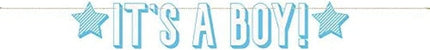 Blue It's a Boy Letter Banner
