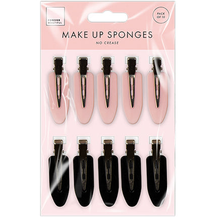 No Crease Hair Clips - 10 Pack