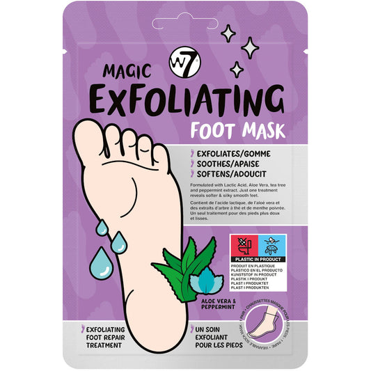 W7 Cosmetics Moisturising Foot Mask - Peppermint
