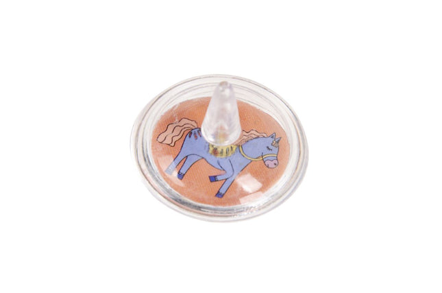 Horse Spinning Tops - 12 Pack