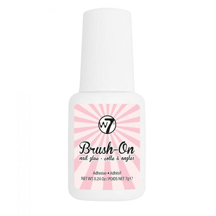 W7 Cosmetics Brush On False Nail Glue - Clear
