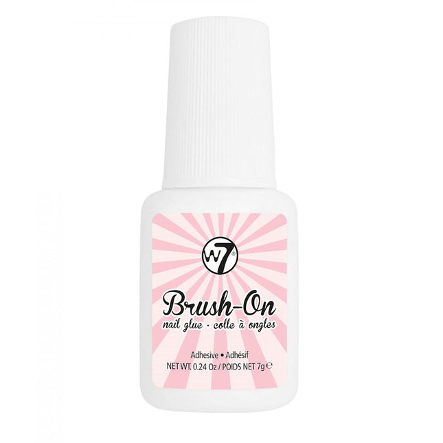 W7 Cosmetics Brush On False Nail Glue - Clear