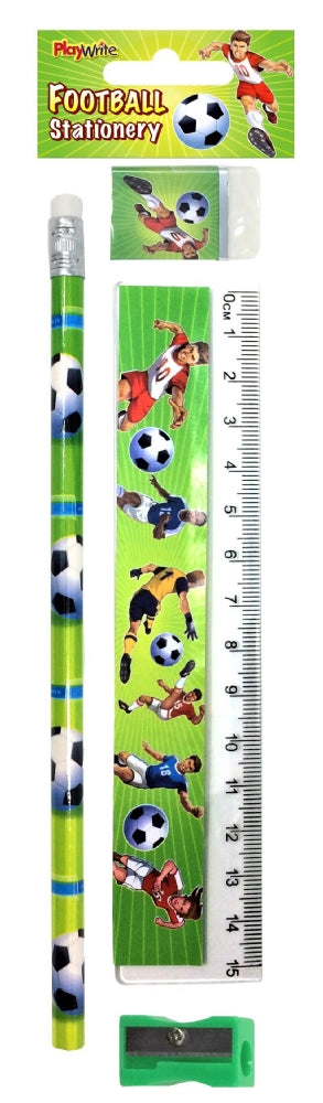 Football Stationery Set - 4 Piece