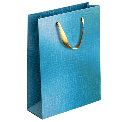 Coloured Embossed Metallic Extra Large Gift Bag