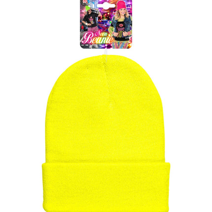 Beanie - Neon Yellow