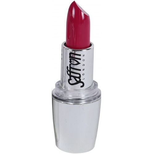 Saffron Moisturising Lipstick - Tulip No.32 Bright Pink Hydrating Long Lasting Rich Colour Lip