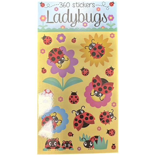 Ladybugs Sticker Book - 360 Stickers