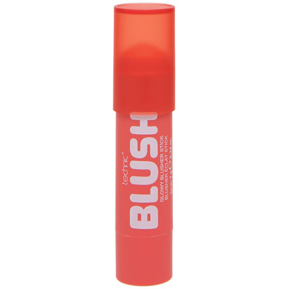 Technic Cosmetics Glowy Blusher Stick - Tropic Heart Radiant Finish Creamy Blendable Long-Lasting Smooth Application