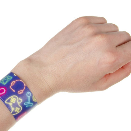Gamer Slap Bracelets - 6 Pack