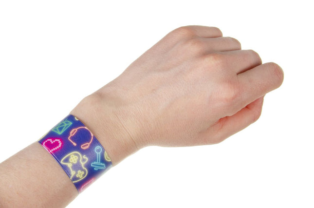 Gamer Slap Bracelets - 6 Pack