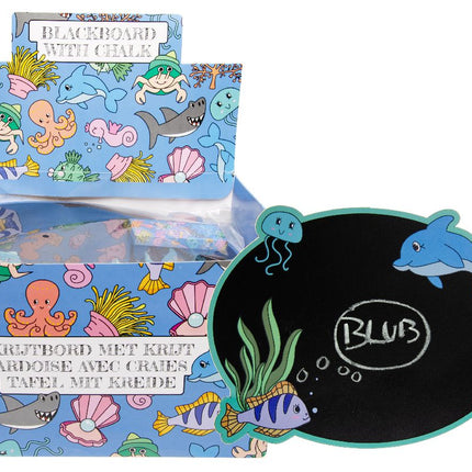 Sea Animal Blackboard & Chalk