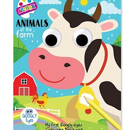 Wobbly Eyes Colouring Book