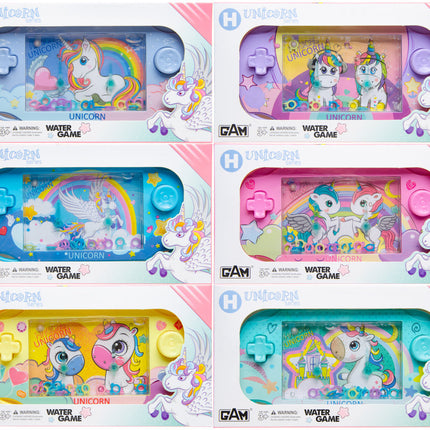 Unicorn Handheld Water Game - Single
