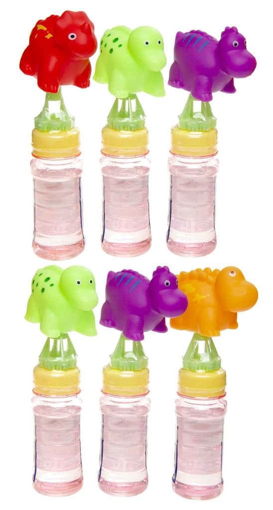 6 Dinosaur 3D Bubble Tubs