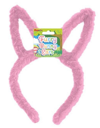 Furry Bunny Ears Headband