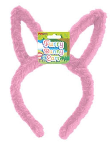 Furry Bunny Ears Headband