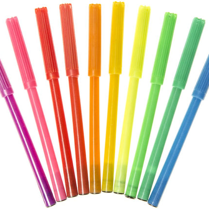 Fibre Tip Pens - 18 Pack