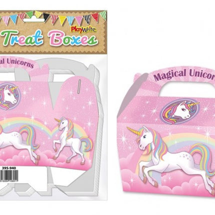 Unicorn Treat Boxes - 10 Pack