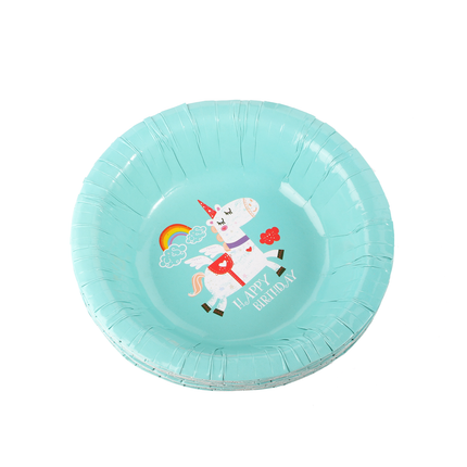 Unicorn Paper Party Bowls - 16 Pack