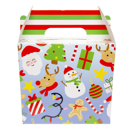 Christmas Party Food Lunch Boxes - 6 Pack
