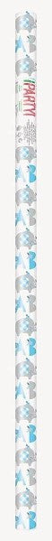 Blue Elephant Gift Wrap Roll - 30" x 5ft