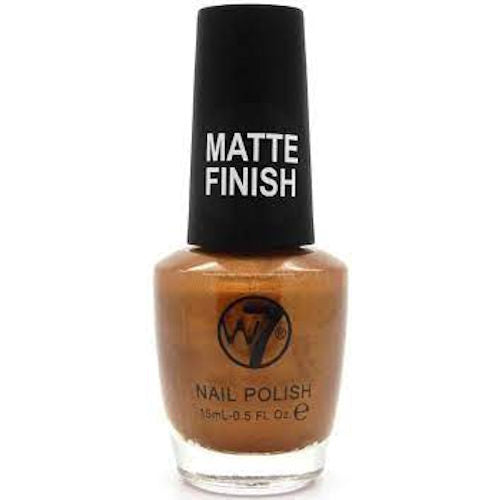 W7 Cosmetics Nail Polish - Matte Gold