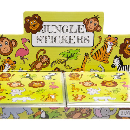 Wild Animal Sticker Sheet - Single